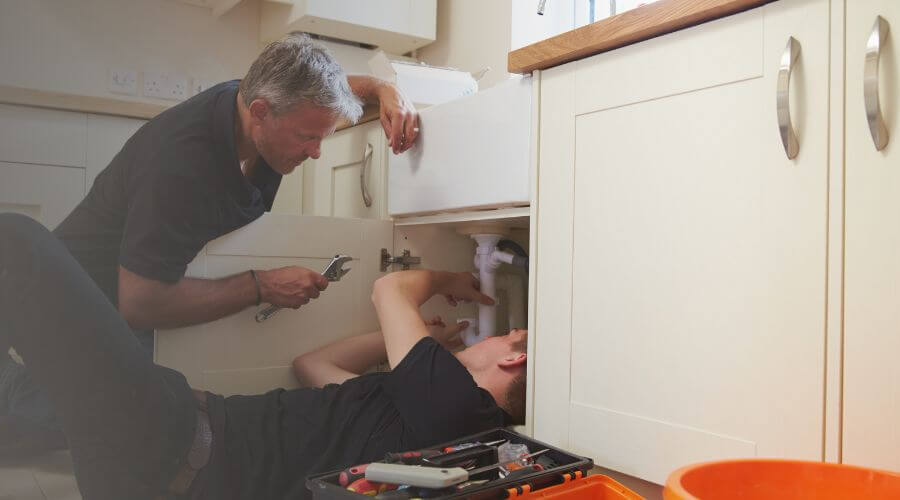 Professional burst pipe repair services in Dix, IL